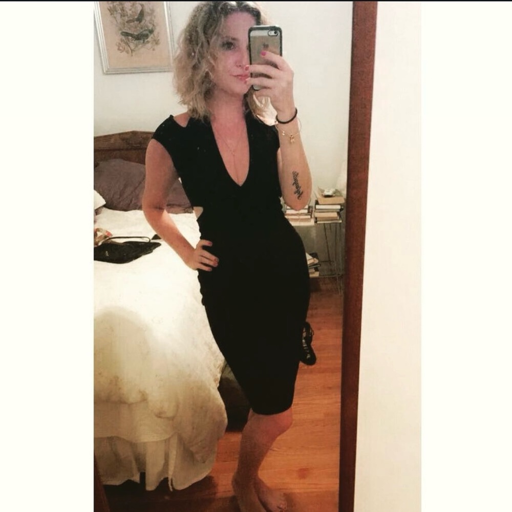 Black Bodycon Dress